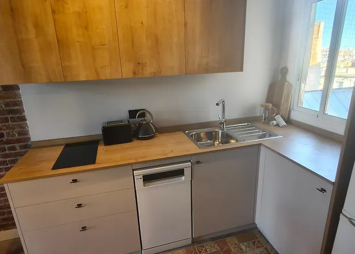 Apartment Two Bedrooms Bright Center Barcelona